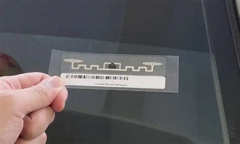 how to remove an rfid card from my windshield|how to remove rfid tag.